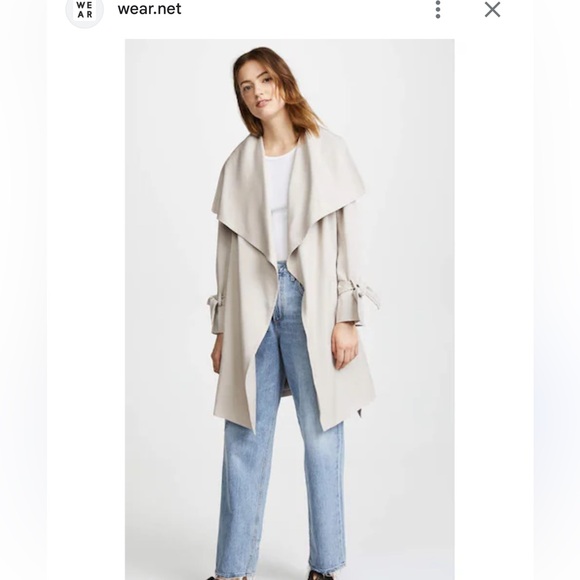 Club Monaco Ellayne Trench Coat - Picture 3 of 6